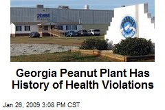 Georgia Peanut Plant Has History of Health Violations