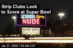 Strip Clubs Look to Score at Super Bowl