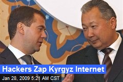 Hackers Zap Kyrgyz Internet