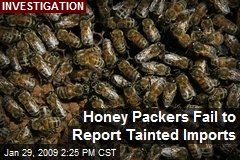Honey Packers Fail to Report Tainted Imports