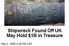Shipwreck Found Off UK May Hold $1B in Treasure