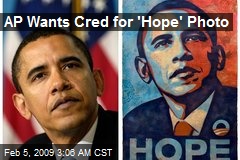 AP Wants Cred for 'Hope' Photo