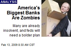 America's Biggest Banks Are Zombies