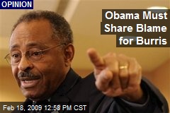Obama Must Share Blame for Burris