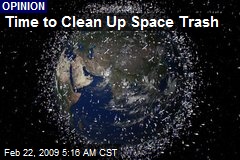 Time to Clean Up Space Trash