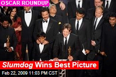 Slumdog Wins Best Picture