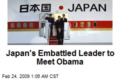 Japan's Embattled Leader to Meet Obama