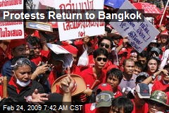 Protests Return to Bangkok