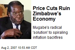 Price Cuts Ruin Zimbabwe's Economy