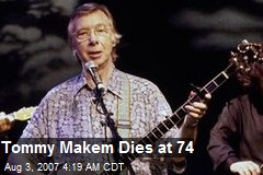 Tommy Makem Dies at 74