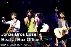 Jonas Bros Lose Beat at Box Office