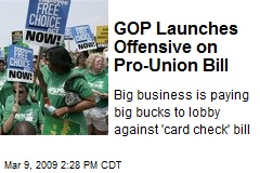 GOP Launches Offensive on Pro-Union Bill