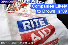Companies Likely to Drown in '09
