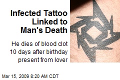 Infected Tattoo Linked to Man's Death