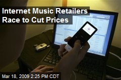 Internet Music Retailers Race to Cut Prices