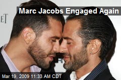 Marc Jacobs Engaged Again