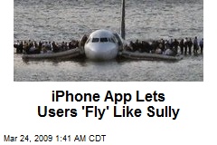 iPhone App Lets Users 'Fly' Like Sully