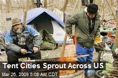 Tent Cities Sprout Across US