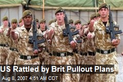 US Rattled by Brit Pullout Plans