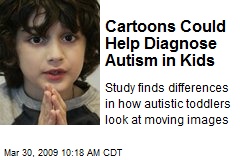 Cartoons Could Help Diagnose Autism in Kids