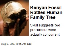 Kenyan Fossil Rattles Human Family Tree