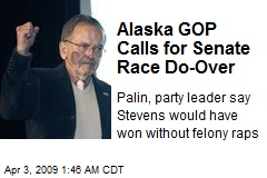 Alaska GOP Calls for Senate Race Do-Over