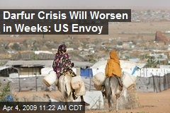 Darfur Crisis Will Worsen in Weeks: US Envoy