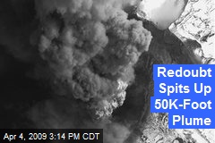 Redoubt Spits Up 50K-Foot Plume