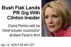 Bush Flak Lands PR Gig With Clinton Insider