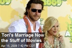 Tori's Marriage Now the Stuff of Movies