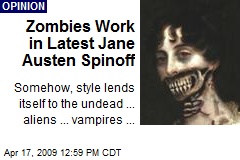 Zombies Work in Latest Jane Austen Spinoff