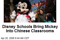 Disney Schools Bring Mickey Into Chinese Classrooms