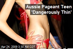 Aussie Pageant Teen 'Dangerously Thin'