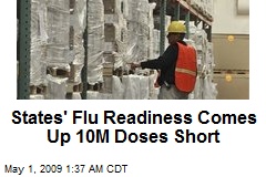 States' Flu Readiness Comes Up 10M Doses Short