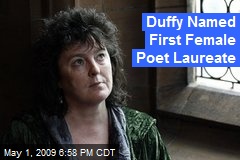 Duffy Named First Female Poet Laureate