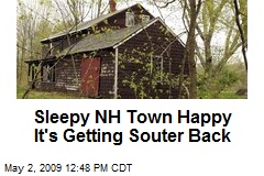Sleepy NH Town Happy It's Getting Souter Back