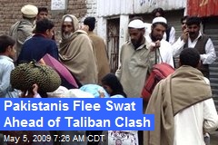 Pakistanis Flee Swat Ahead of Taliban Clash