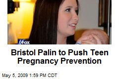 Bristol Palin to Push Teen Pregnancy Prevention