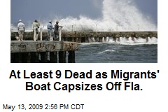 At Least 9 Dead as Migrants' Boat Capsizes Off Fla.