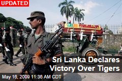 Sri Lanka Declares Victory Over Tigers