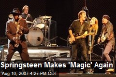 Springsteen Makes 'Magic' Again