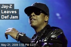 Jay-Z Leaves Def Jam
