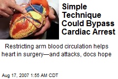 Simple Technique Could Bypass Cardiac Arrest
