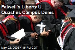 Falwell's Liberty U. Quashes Campus Dems
