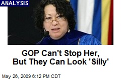 GOP Can't Stop Her, But They Can Look 'Silly'