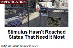 Stimulus Hasn't Reached States That Need It Most