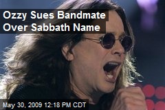 Ozzy Sues Bandmate Over Sabbath Name