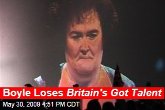 Boyle Loses Britain's Got Talent