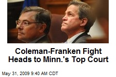 Coleman-Franken Fight Heads to Minn.'s Top Court