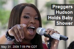 Preggers Hudson Holds Baby Shower